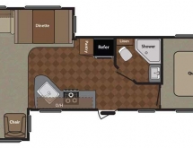 35 ft Springdale Trailer - Floorplan