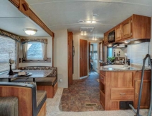 35 ft Springdale Trailer - Kitchen and Dining Area